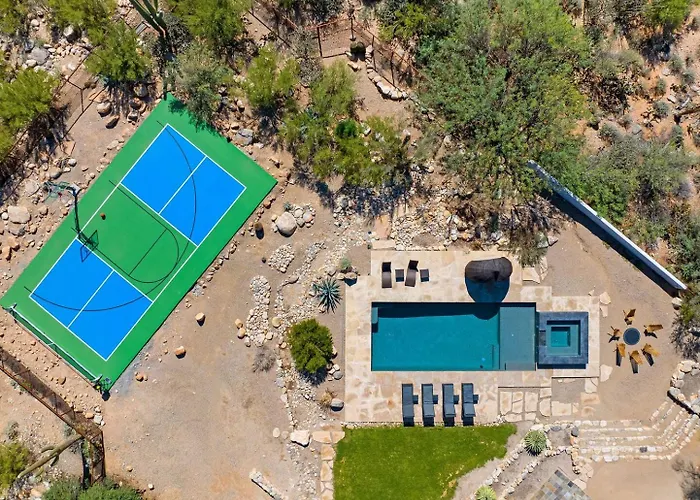 Catalina Clubhouse Pool Pickleball Basketball Court