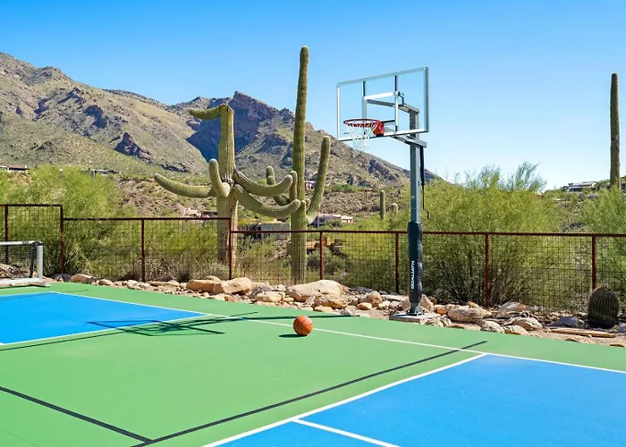 Catalina Clubhouse Pool Pickleball Basketball Court